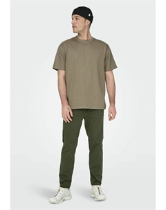 Брюки, оливковый Only & sons