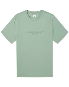 Футболка Large Logo T-Shirt, цвет Green Bay C.p. company