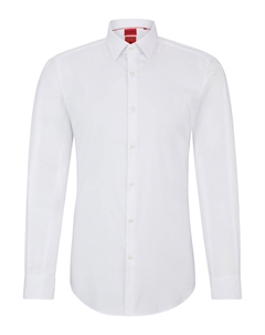 Рубашка Kenno, открытая белая Hugo