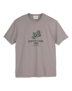 Футболка, серый Scotch&soda