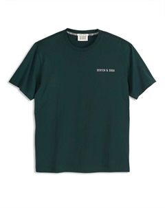 Футболка, темно-зеленый Scotch&soda