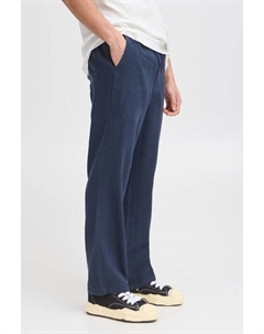 Тканевые брюки, синий Solid