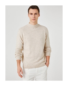 Базовый трикотаж Свитер-полуводолазка, серый Koton