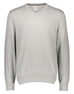 Пуловер, светло-серый Gap