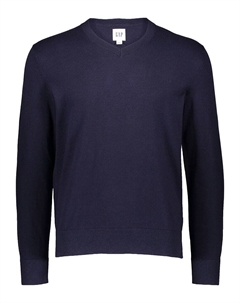 Пуловер, темно-синий Gap