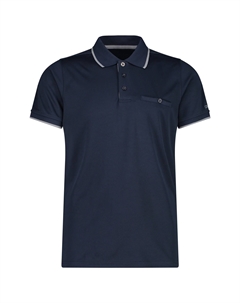 Рубашка поло Polo Polyester, цвет Black Blue/Cemento Cmp