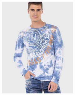 Функциональный лонгслив, синий Cipo&baxx