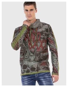 Функциональный лонгслив, цвет anthracite Cipo&baxx