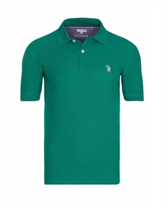 Футболка поло, цвет der farbe grün U.s. polo assn.