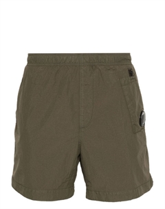 Плавки-шорты с декором Lens, зеленый C.p. company