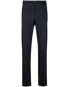 Прямые брюки строгого кроя, синий Canali