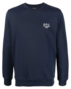 Толстовка с логотипом, синий A.p.c.