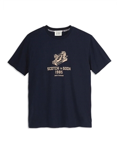 Футболка, темно-синий Scotch&soda