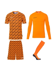 Функциональная рубашка , цвет fluo orange/schwarz Uhlsport