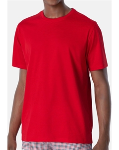 Пижамный топ-микс + релакс, красный Schiesser