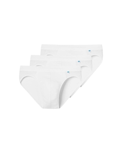 Трусы / трусы Rio, набор из 3 хлопковых трусов с длительным сроком службы, белый Schiesser