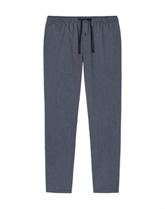 Мужские пижамные штаны на шнурке, темно-синий Schiesser