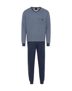 Мужская пижама с принтом по всей поверхности, цвет Indigo Mood Calida