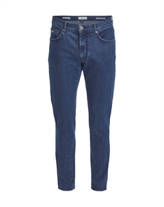 Брюки стрейч, на молнии, мужские, синий Brax