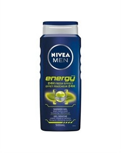 Гель для душа Men Energy 3-в-1, 500 мл Nivea