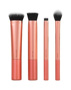 Набор кистей для макияжа Face Base для консилера, тонального крема и контурирующей пудры — набор из 4 предметов Real techniques
