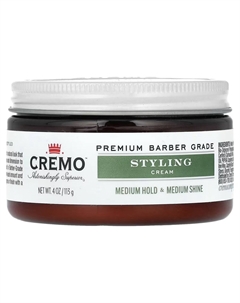 Крем для укладки средней фиксации и среднего блеска, 4 унции (113 г) Cremo