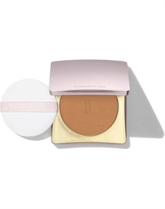 Flawless Finish Skincareing Компактная пудра Матирующая косметика 9,9 г Средний темный Elizabeth arden