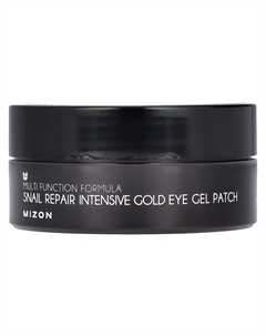 Гидрогелевые патчи для глаз Snail Repair Intensiv Gold, 60 патчей по 1,4 г Mizon