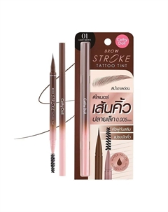 Тинт для бровей Stroke Tattoo 0,45 г 01 Светло-коричневый, Light Brown Cathy doll