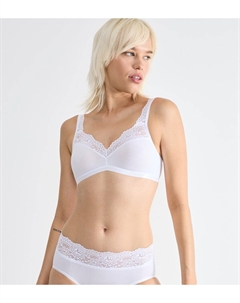 Бюстгальтер без косточек ROMANCE белый Sloggi
