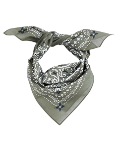 Платок-бандана с принтом зеленый Laredoute