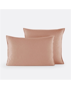 Наволочка детская из хлопковой фланели Clara розовый Laredoute