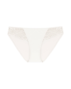 Трусы из переработанного материала Frida белый Laredoute