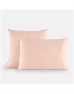 Наволочка из хлопкового сатина Opale розовый La redoute interieurs