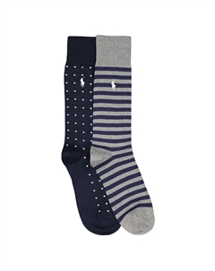 Комплект из двух пар носков La Redoute синий Laredoute