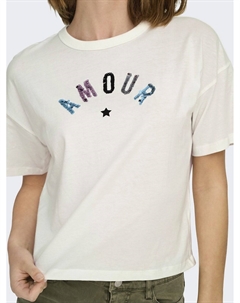 Футболка La Redoute белый Jdy