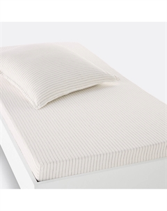 Детская простыня натяжная бортик 30 см Linot ray в полоску другие Laredoute