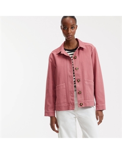 Рубашка свободного кроя Leony из коллекции ignatures розовый Laredoute