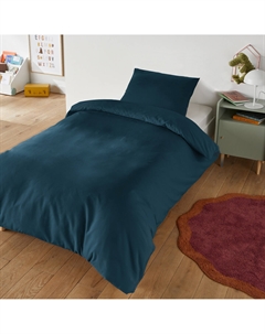 Постельное белье детское из хлопка прямоугольная наволочка синий Laredoute