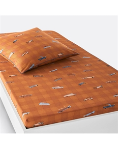 Простыня натяжная из хлопчатобумажной ткани milian другие Laredoute