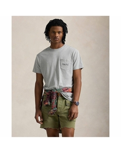 Футболка с круглым вырезом и принтом на спинке Polo Bear серый Laredoute