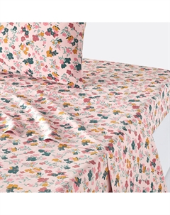 Простыня из осветленного хлопка Callas розовый La redoute interieurs