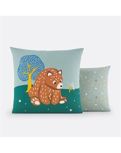 Наволочка из хлопковой ткани Orsi другие Laredoute