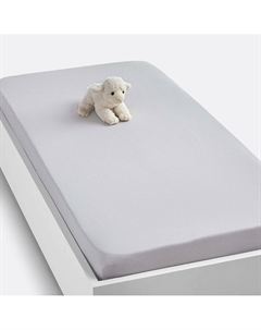 Простыня натяжная из джерси 100 хлопок Scnario серый Laredoute