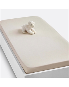 Простыня натяжная из джерси 100 хлопок Scnario бежевый Laredoute