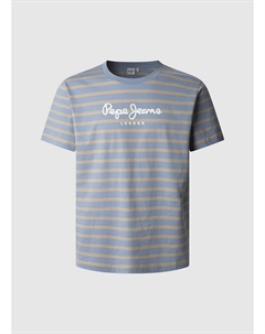 Футболка с круглым вырезом Eggo синий Laredoute