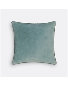 Чехол на подушку из велюра Velvet зеленый Laredoute
