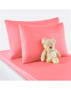 Наволочка из хлопка детская Scnario розовый La redoute interieurs