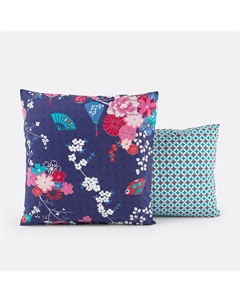 Наволочка из хлопка Miss Shanghai синий Laredoute