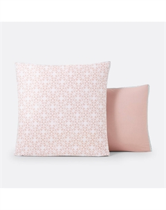 Наволочка из хлопка Yucatan розовый La redoute interieurs